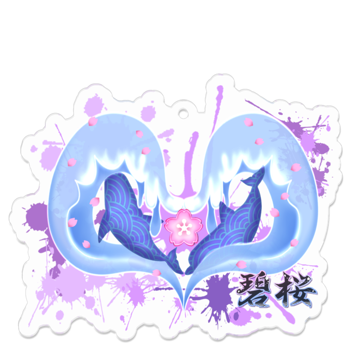 アクリルキーホルダー - 70 x 70 (mm)