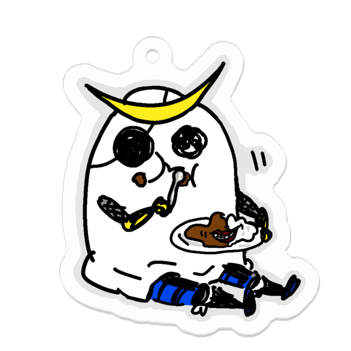 ばけむねﾁｬﾝ - 50 x 50 (mm)