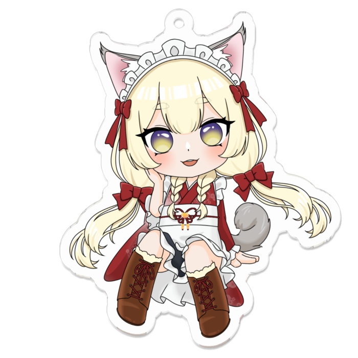 アクリルキーホルダー - 70 x 70 (mm)