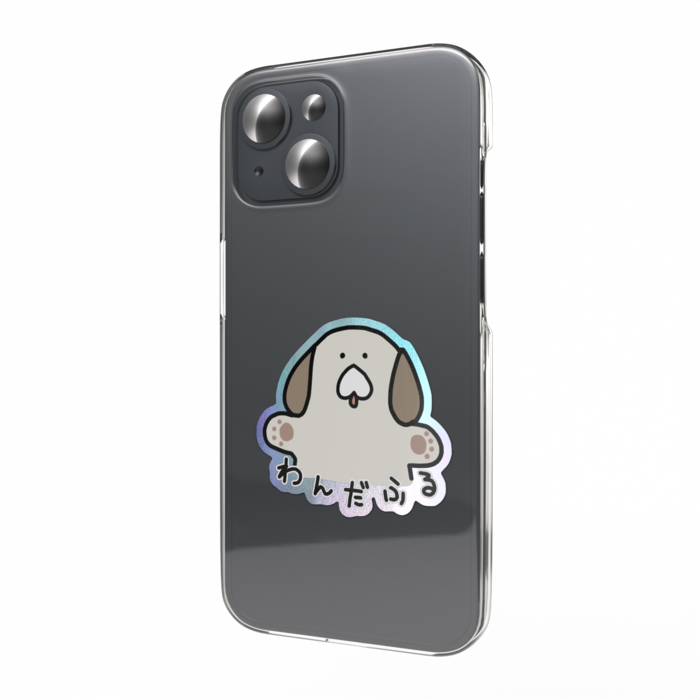 オーロラスマホステッカー - 縦