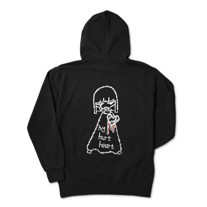 ジップパーカー - XL - 背面