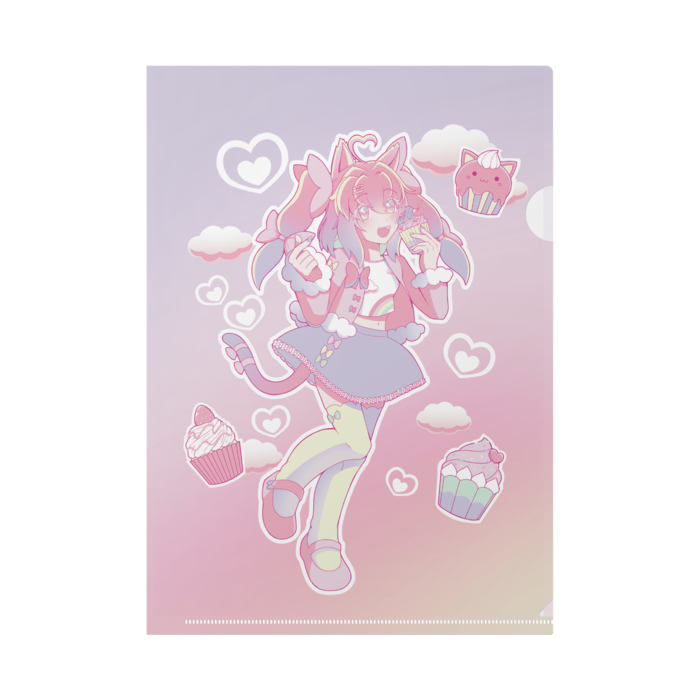 クリアファイル - A4 - ラブニャン