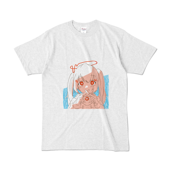 カラーTシャツ - L - オレンジ