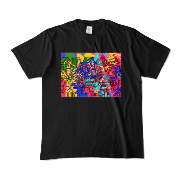 カラーTシャツ - M - ブラック (濃色)