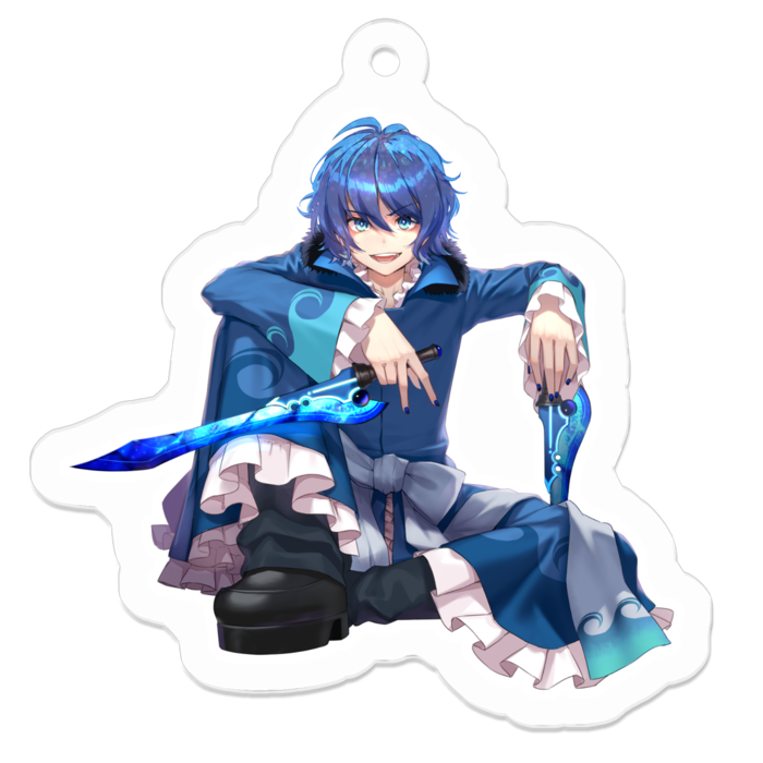 アクリルキーホルダー - 50 x 50 (mm)