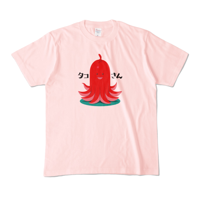 カラーTシャツ - M - ライトピンク (淡色)