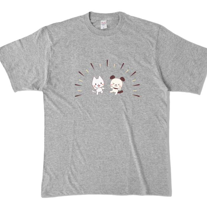 カラーTシャツ　灰色　XL