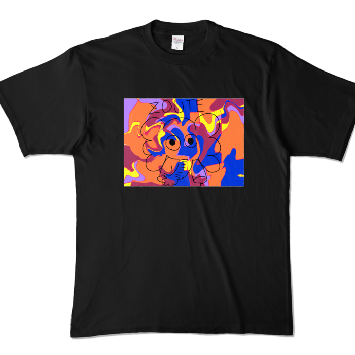 カラーTシャツ - XL - ブラック (濃色)