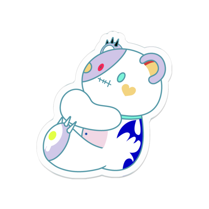 アクリルバッジ - 50 x 50 (mm)