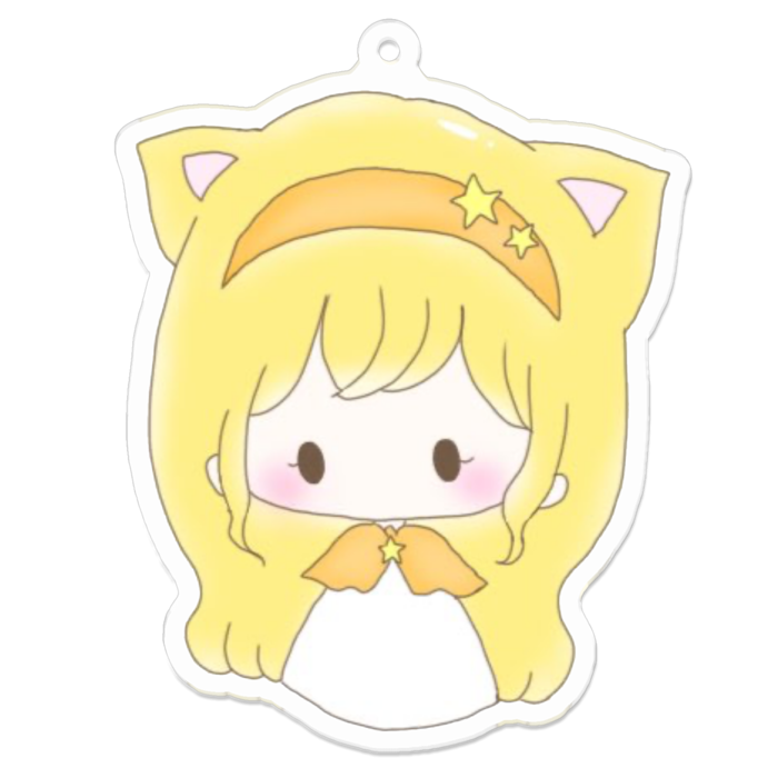 アクリルキーホルダー - 70 x 70 (mm)