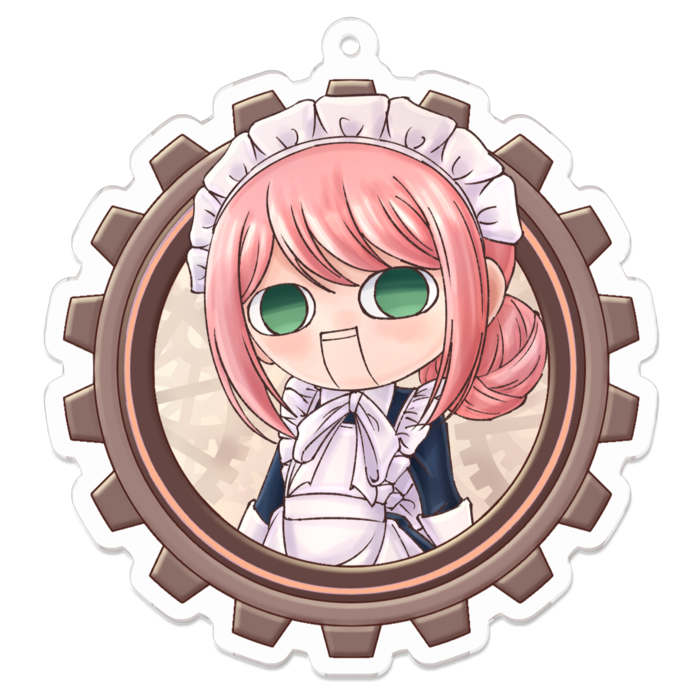 アクリルキーホルダー - 70 x 70 (mm)