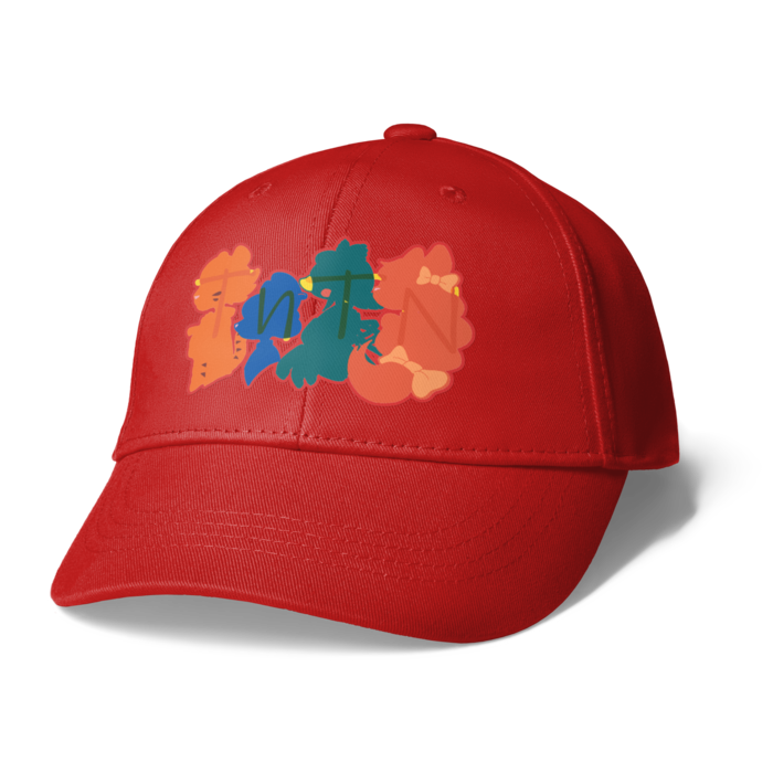 キャップ - レッド