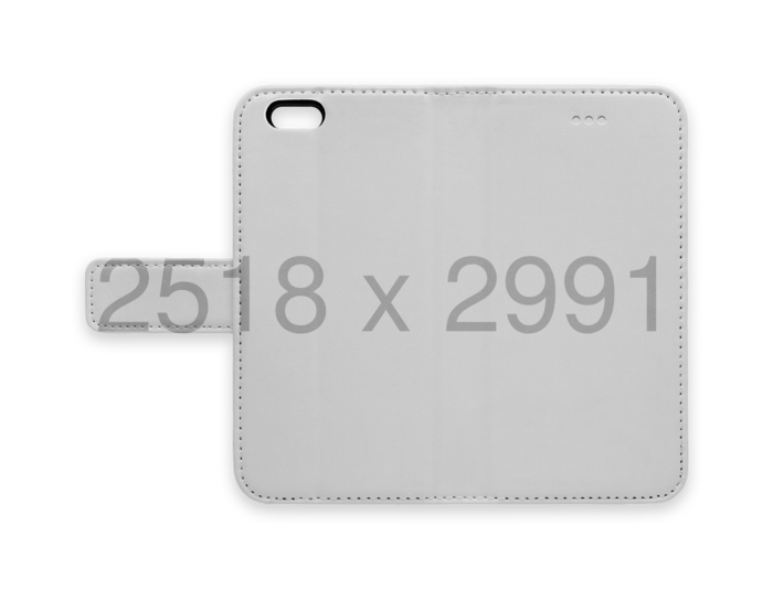手帳型iPhoneケース - iPhone6 - ストラップ穴 なし