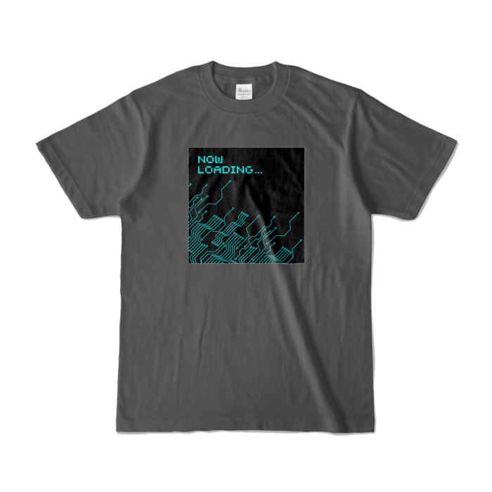 カラーTシャツ - S - チャコール (濃色)