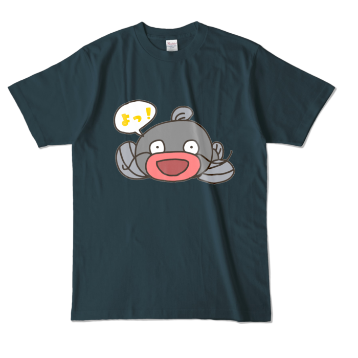 カラーTシャツ - L - デニム (濃色)