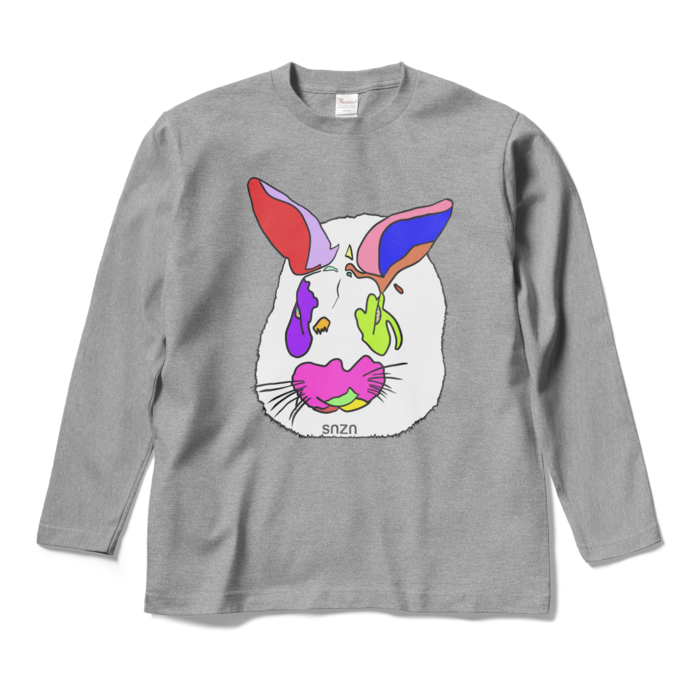 ロングスリーブTシャツ - M - 杢グレー