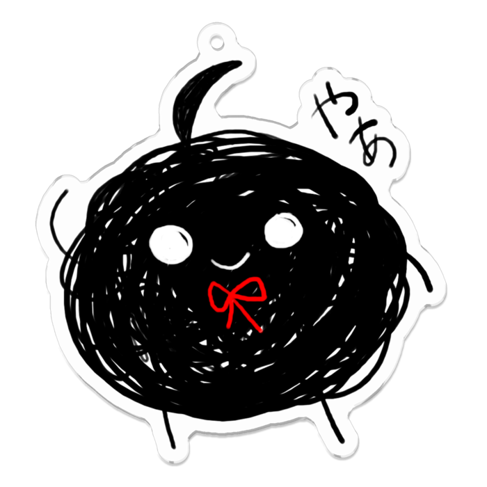 アクリルキーホルダー（コーティング） - 70 x 70 (mm)
