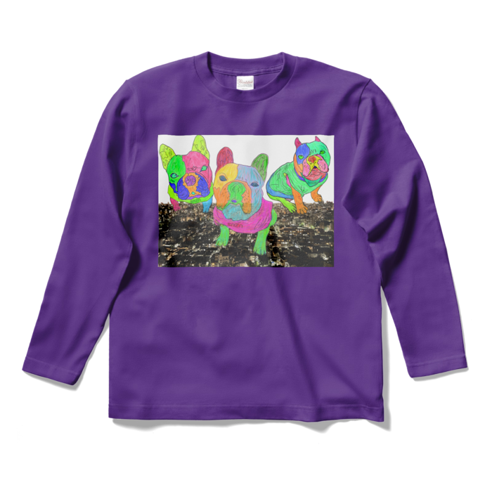 ロングスリーブTシャツ - S - パープル