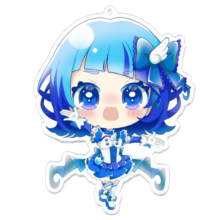 アクリルキーホルダー - 100 x 100 (mm)