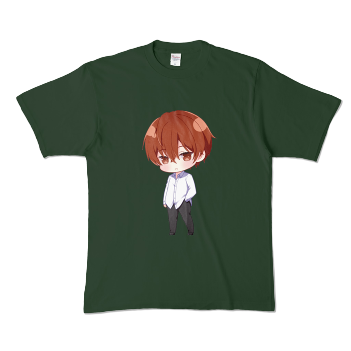 カラーTシャツ - XL - フォレスト (濃色)