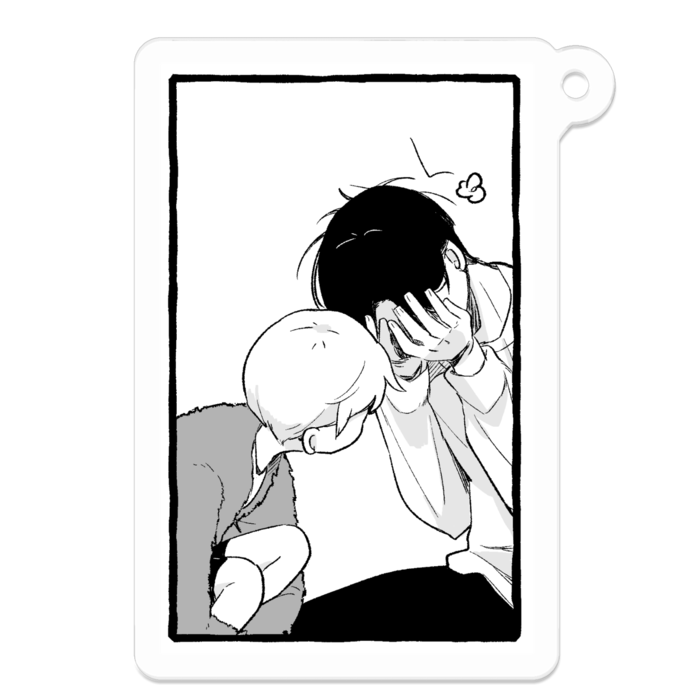 アクリルキーホルダー - 50 x 50 (mm)