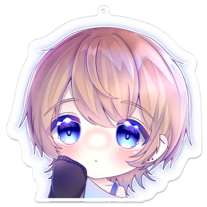 アクリルキーホルダー - 100 x 100 (mm)