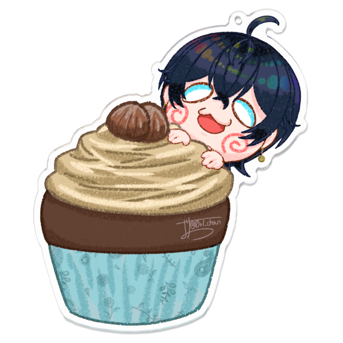 アクリルキーホルダー - 100 x 100 (mm)