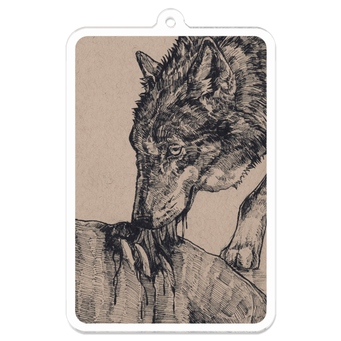 アクリルキーホルダー - 70 x 70 (mm)