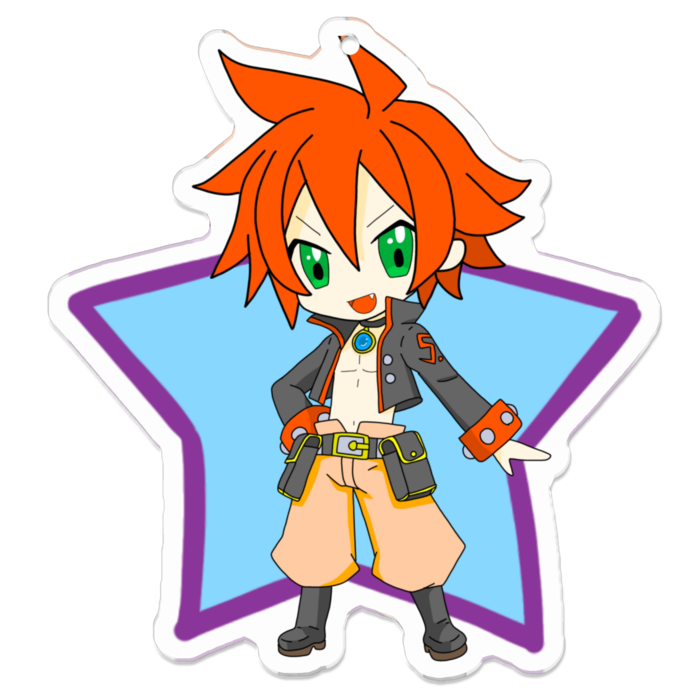 アクリルキーホルダー - 70 x 70 (mm)