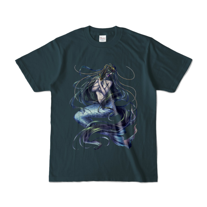 カラーTシャツ - S - デニム (濃色)