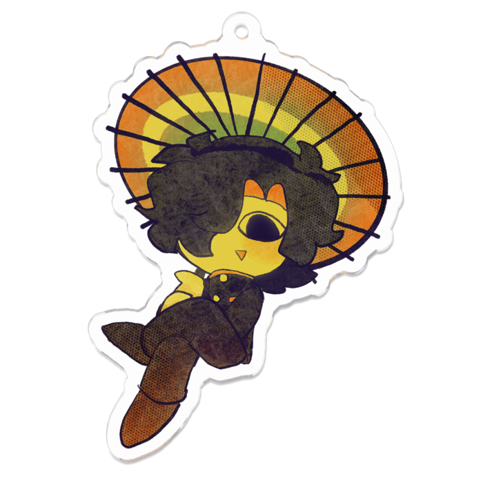 アクリルキーホルダー - 70 x 70 (mm)