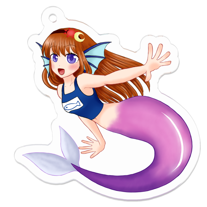 アクリルキーホルダー - 50 x 50 (mm)