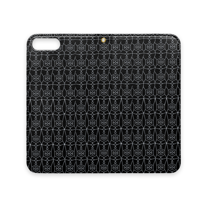 手帳型iPhoneケース（ベルトなし） - iPhone 7 Plus / 8 Plus - ストラップ穴 あり