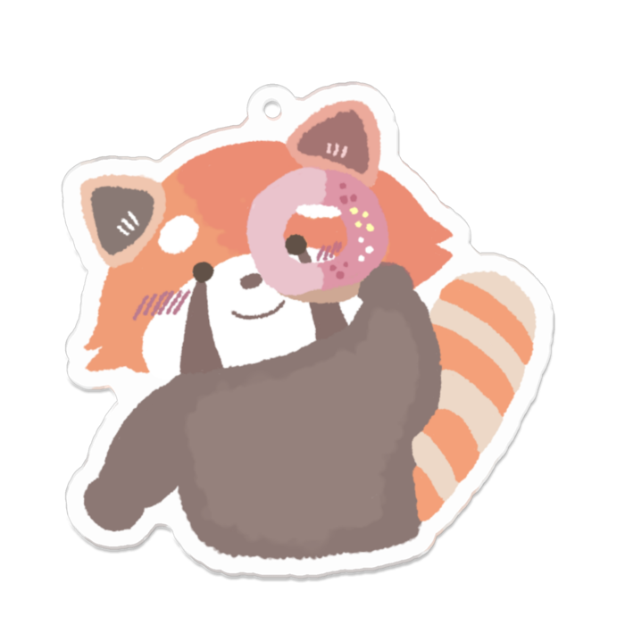 アクリルキーホルダー - 70 x 70 (mm)