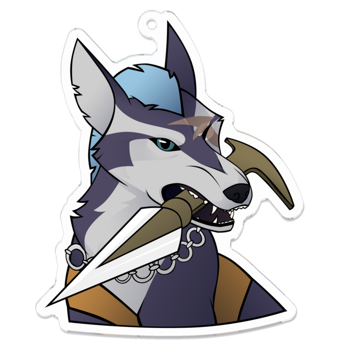 アクリルキーホルダー - 70 x 70 (mm)