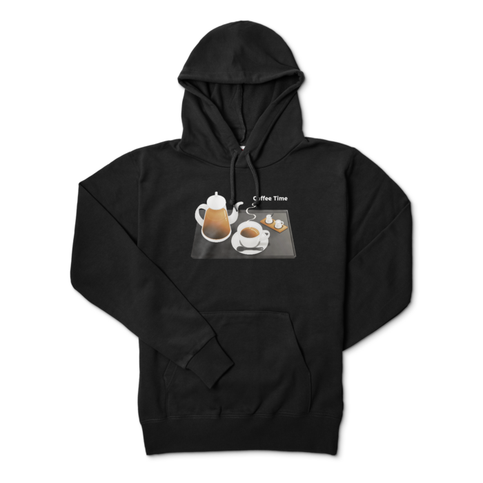 プルパーカー　黒色　M