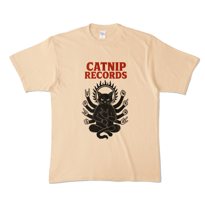 カラーTシャツ - XL - ナチュラル (淡色)