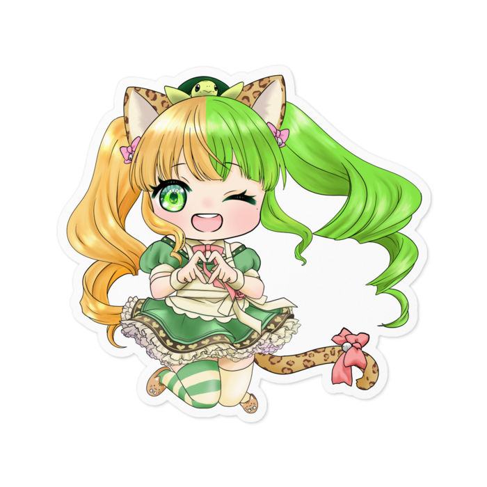 ステッカー - 100 x 100 (mm)B