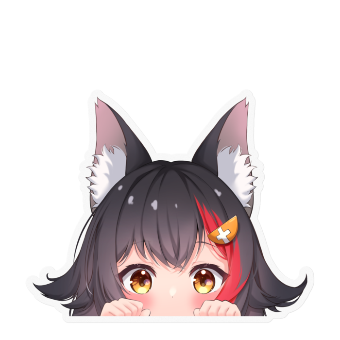 非公式 ホロライブゲーマーズ ひょっこりステッカー Takumindx Booth