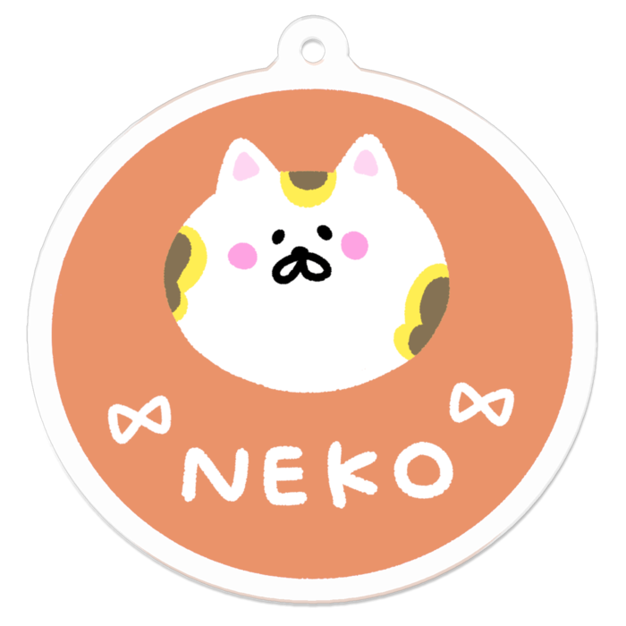 アクリルキーホルダー - 50 x 50 (mm)