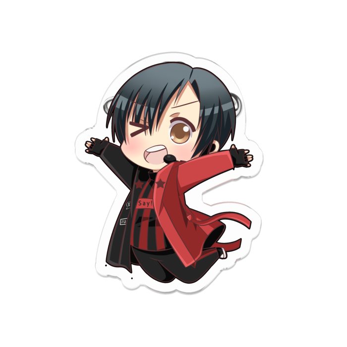 アクリルバッジ - 50 x 50 (mm)