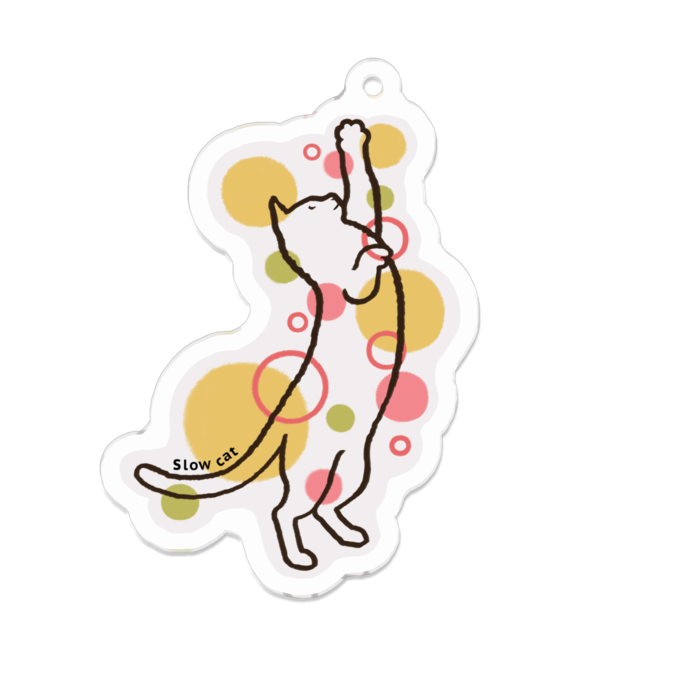 アクリルキーホルダー - 70 x 70 (mm)