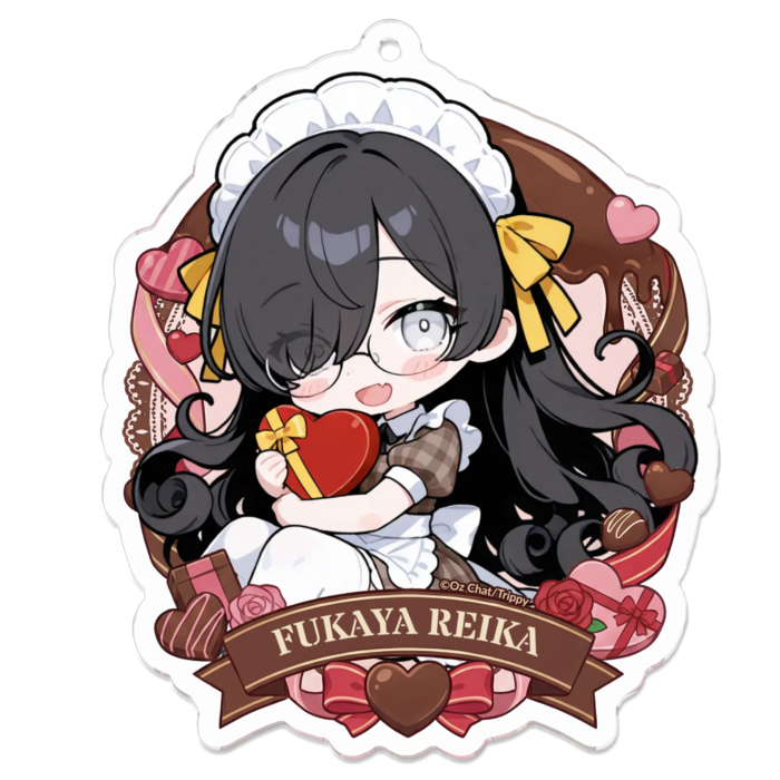 アクリルキーホルダー - 70 x 70 (mm)