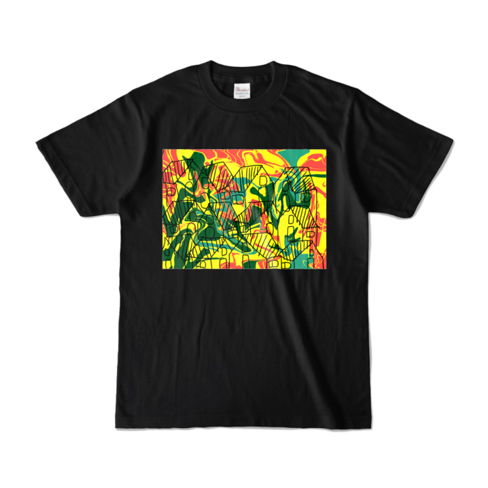 カラーTシャツ - S - ブラック (濃色)