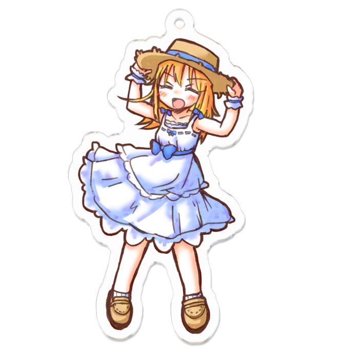 アクリルキーホルダー - 70 x 70 (mm)