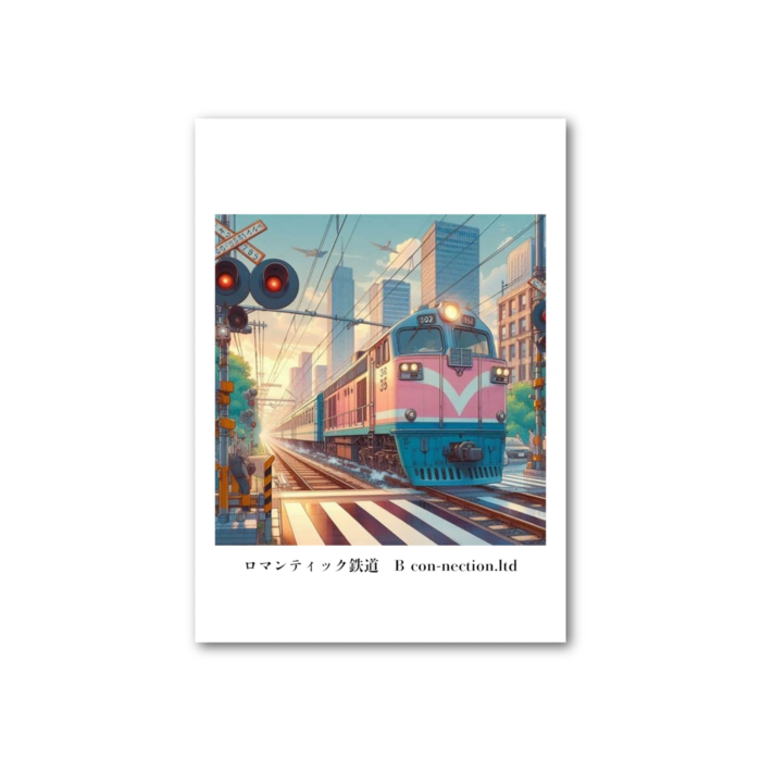 フォト風カード - 縦 - 片面
