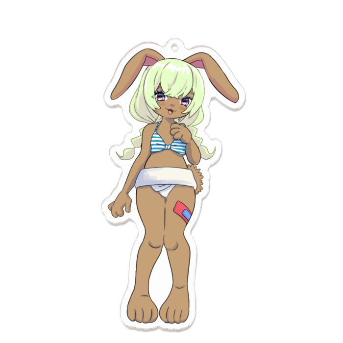 アクリルキーホルダー - 100 x 100 (mm)