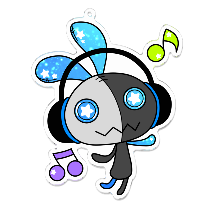 アクリルキーホルダー - 100 x 100 (mm)