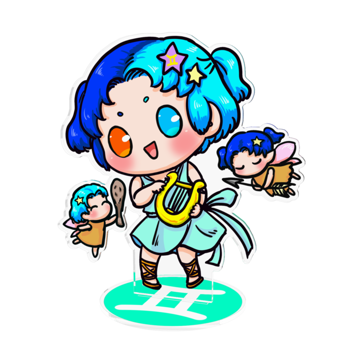 アクリルフィギュア - 160x160mm