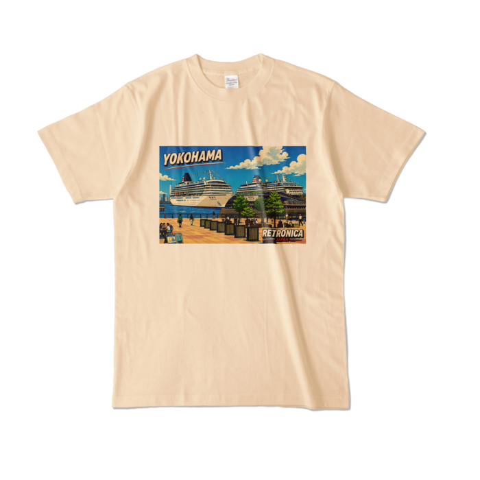カラーTシャツ - L - ナチュラル (淡色)